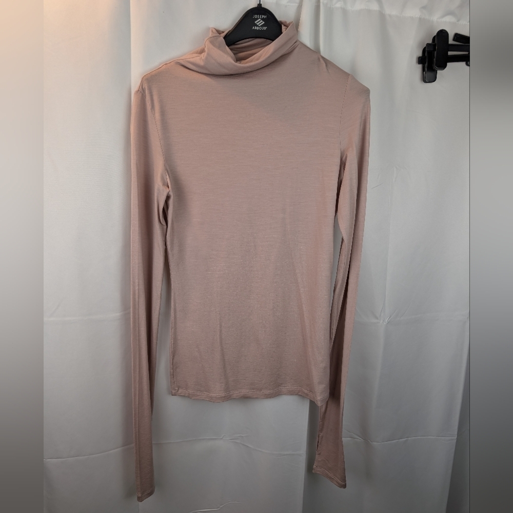 Maison Martin Margiela Women's Pink Turtleneck Top Size XL In GUC - Picture 1 of 14